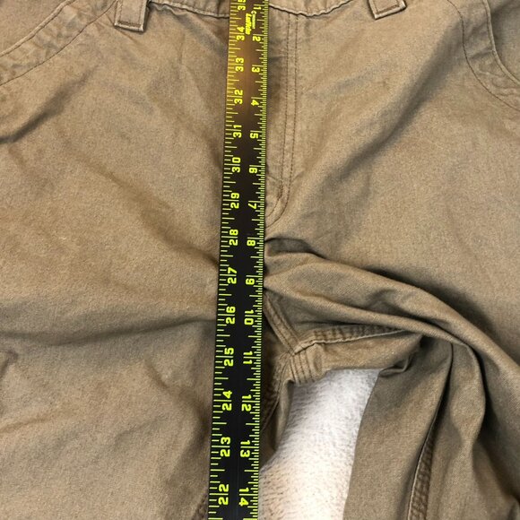 Carhartt Men's Cargo Work Pants 32x30 Measured Cotton - Picture 5 of 12